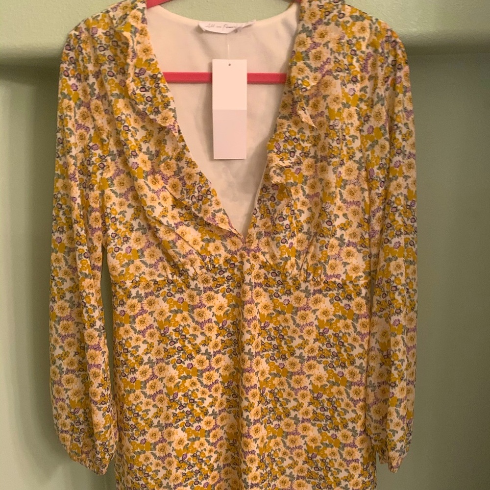 NWT!! Free press floral dress/tunic